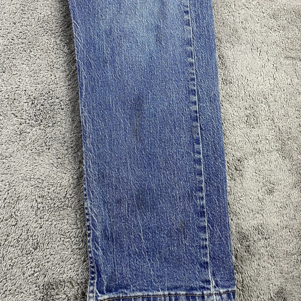 Levis 505 Straight Leg Jeans Mens 34x30 Blue Medium Wash Mid Rise‎